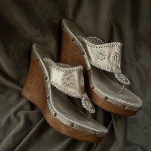Jack Rogers size 10 platform